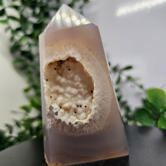 Agate Druzy & Sugar Druzy Crystal Tower's