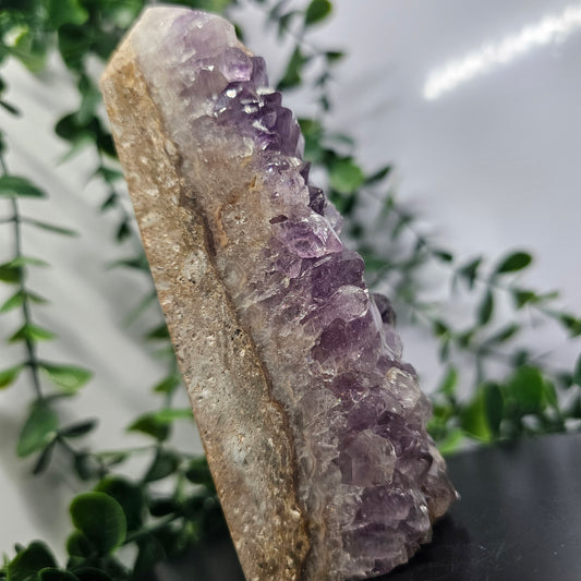 Amethyst Druzy Tower