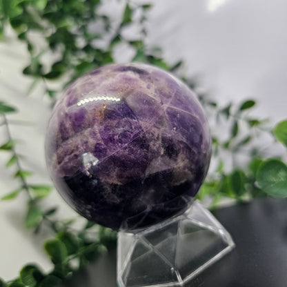 Dream Amethyst Crystal Sphere