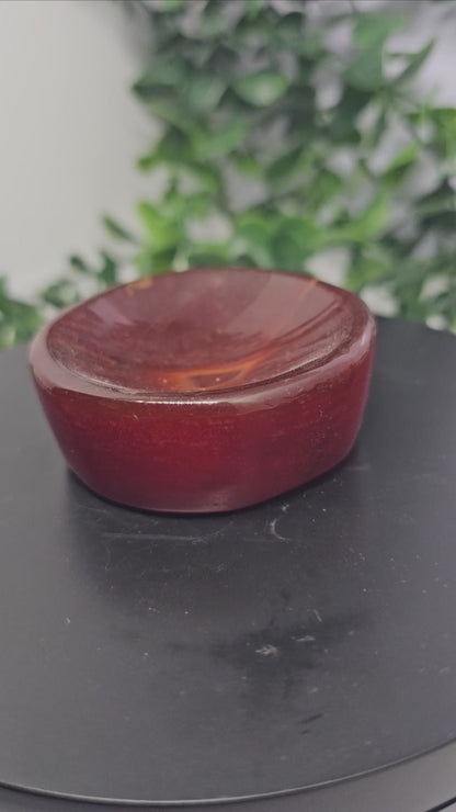 Mini Carnelian Crystal Bowl
